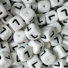 Load image into Gallery viewer, ALPHABET SILICONE BEADS