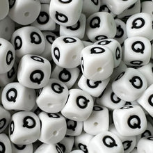 Load image into Gallery viewer, ALPHABET SILICONE BEADS