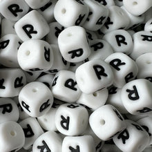 Load image into Gallery viewer, ALPHABET SILICONE BEADS