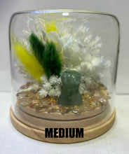 Load image into Gallery viewer, CRYSTAL TERRARIUM - MEDIUM CITRINE + AVENTURINE