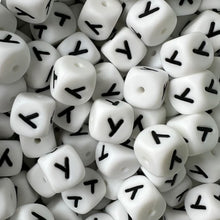 Load image into Gallery viewer, ALPHABET SILICONE BEADS