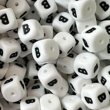 Load image into Gallery viewer, ALPHABET SILICONE BEADS