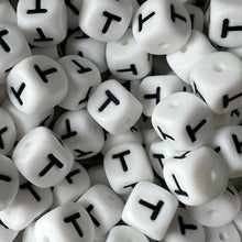 Load image into Gallery viewer, ALPHABET SILICONE BEADS