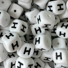Load image into Gallery viewer, ALPHABET SILICONE BEADS