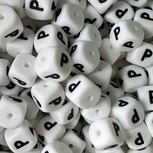 Load image into Gallery viewer, ALPHABET SILICONE BEADS