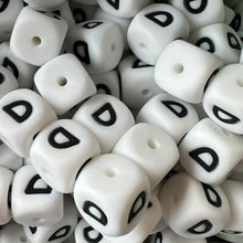Load image into Gallery viewer, ALPHABET SILICONE BEADS