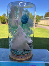 Load image into Gallery viewer, CRYSTAL TERRARIUM LARGE SIZE - PHEONIX STONE + AMAZONITE CRYSTALS