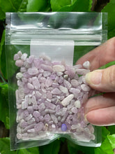 Load image into Gallery viewer, CRYSTAL CHIPS - COMMON RANGE in various natural minerals - 100 gram bag - Buy Any 3 get 1 FREE