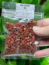 Load image into Gallery viewer, CRYSTAL CHIPS - COMMON RANGE in various natural minerals - 100 gram bag - Buy Any 3 get 1 FREE