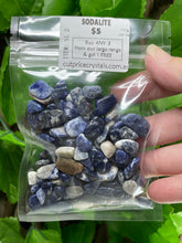 Load image into Gallery viewer, CRYSTAL CHIPS - COMMON RANGE in various natural minerals - 100 gram bag - Buy Any 3 get 1 FREE