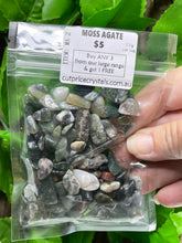 Load image into Gallery viewer, CRYSTAL CHIPS - COMMON RANGE in various natural minerals - 100 gram bag - Buy Any 3 get 1 FREE