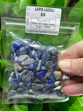 Load image into Gallery viewer, CRYSTAL CHIPS - COMMON RANGE in various natural minerals - 100 gram bag - Buy Any 3 get 1 FREE