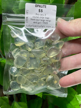 Load image into Gallery viewer, CRYSTAL CHIPS - COMMON RANGE in various natural minerals - 100 gram bag - Buy Any 3 get 1 FREE