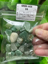 Load image into Gallery viewer, CRYSTAL CHIPS - COMMON RANGE in various natural minerals - 100 gram bag - Buy Any 3 get 1 FREE