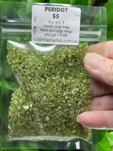 Load image into Gallery viewer, CRYSTAL CHIPS - COMMON RANGE in various natural minerals - 100 gram bag - Buy Any 3 get 1 FREE