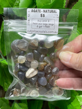Load image into Gallery viewer, CRYSTAL CHIPS - COMMON RANGE in various natural minerals - 100 gram bag - Buy Any 3 get 1 FREE