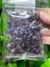 Load image into Gallery viewer, CRYSTAL CHIPS - COMMON RANGE in various natural minerals - 100 gram bag - Buy Any 3 get 1 FREE