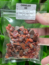 Load image into Gallery viewer, CRYSTAL CHIPS - COMMON RANGE in various natural minerals - 100 gram bag - Buy Any 3 get 1 FREE