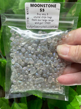 Load image into Gallery viewer, CRYSTAL CHIPS - COMMON RANGE in various natural minerals - 100 gram bag - Buy Any 3 get 1 FREE