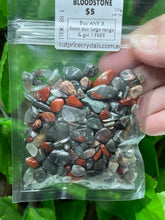 Load image into Gallery viewer, CRYSTAL CHIPS - COMMON RANGE in various natural minerals - 100 gram bag - Buy Any 3 get 1 FREE