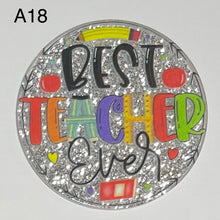 Load image into Gallery viewer, TEACHER ACRYLIC DESIGNS - 6 options
