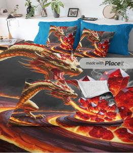 CUSHION CIVER - "THE FIRE BREATHER" FIRE EDITION ** PRE ORDER