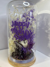 Load image into Gallery viewer, AMETHYST CRYSTAL MOTHERS DAY CRYSTAL FLORAL TERRARIUM LARGE SIZE
