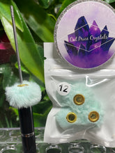 Load image into Gallery viewer, 26 COLOUR VARIATIONS FLUFFY BEADS FOR DIY BEADABLE PRODUCTS - 3pcs
