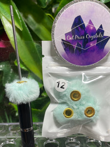 26 COLOUR VARIATIONS FLUFFY BEADS FOR DIY BEADABLE PRODUCTS - 3pcs