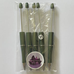 5pcs SOLID PLAIN COLOURS for