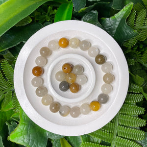 NATURAL CRYSTAL BEADS