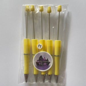 5pcs SOLID PLAIN COLOURS for
