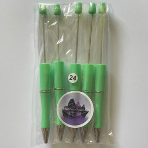 5pcs SOLID PLAIN COLOURS for