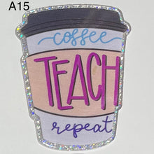 Load image into Gallery viewer, TEACHER ACRYLIC DESIGNS - 6 options
