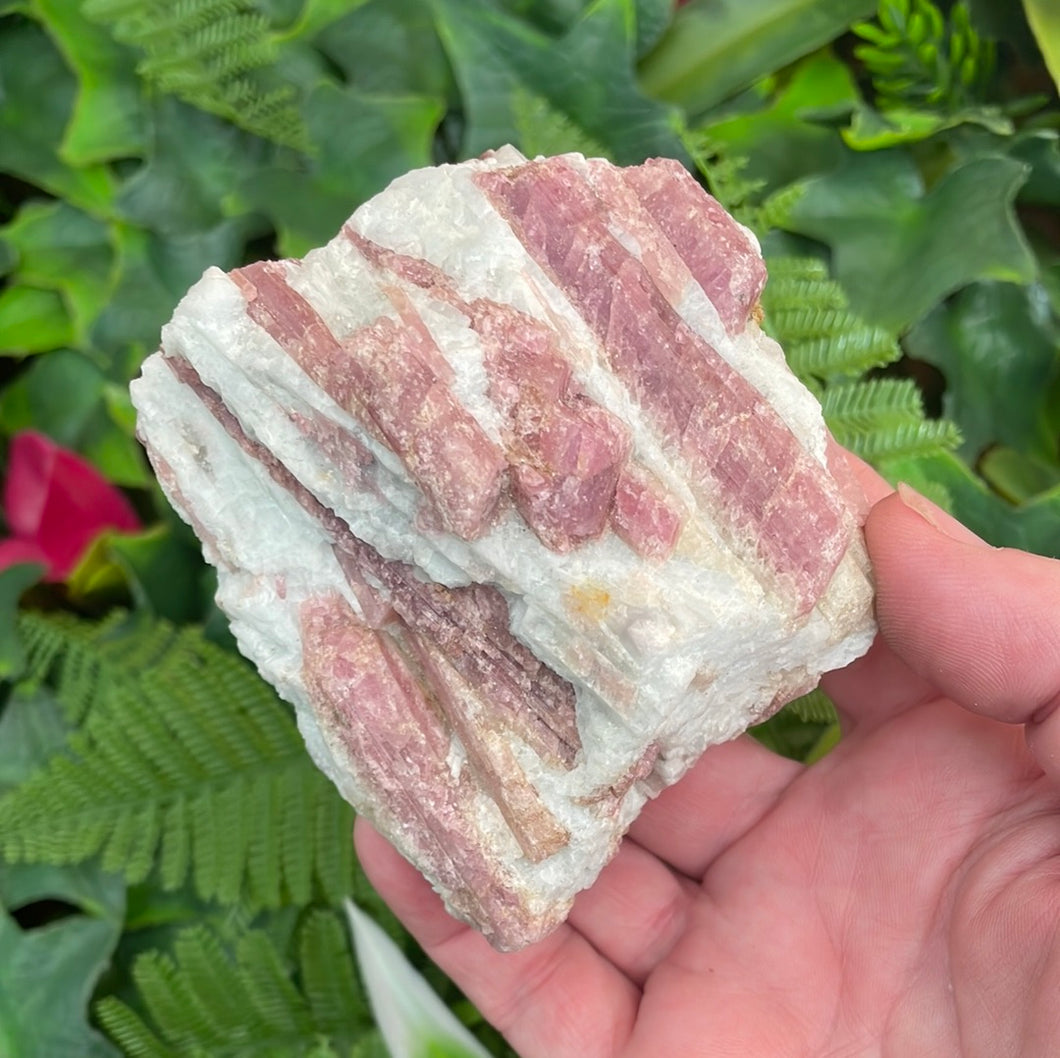 PINK TOURMALINE RAW STONE