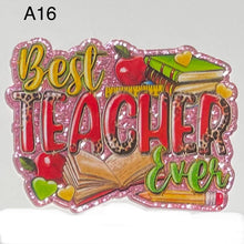 Load image into Gallery viewer, TEACHER ACRYLIC DESIGNS - 6 options
