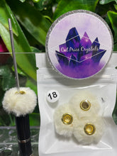 Load image into Gallery viewer, 26 COLOUR VARIATIONS FLUFFY BEADS FOR DIY BEADABLE PRODUCTS - 3pcs
