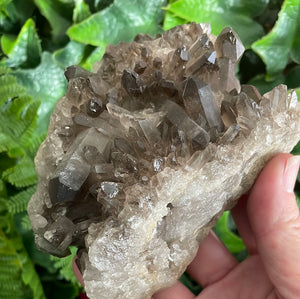 SMOKY QUARTZ CLUSTER