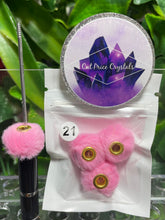 Load image into Gallery viewer, 26 COLOUR VARIATIONS FLUFFY BEADS FOR DIY BEADABLE PRODUCTS - 3pcs
