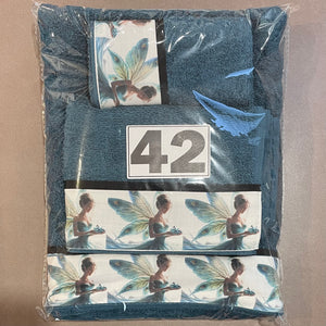 3pc BATH TOWEL SETS 5 designs available