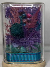 Load image into Gallery viewer, AMAZONITE CRYSTAL - FLORAL TERRARIUM MINI SIZ

