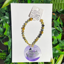 Load image into Gallery viewer, Tigers Eye Natural Crystal Wristlet
