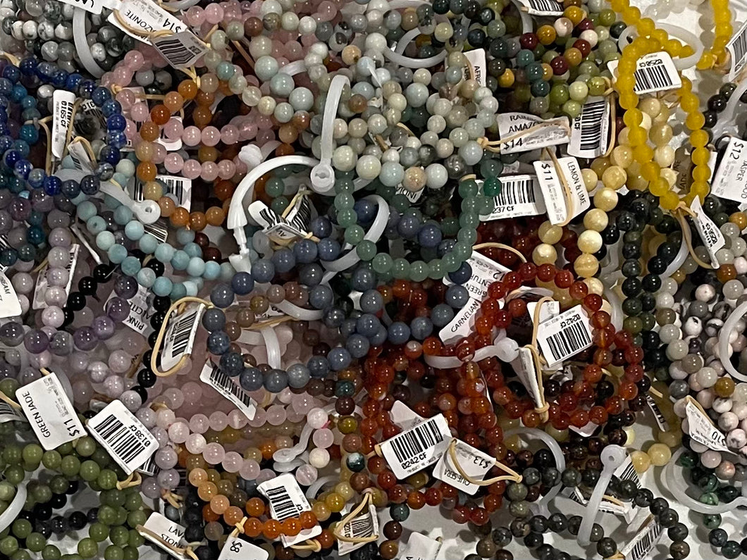 CRYSTAL BEAD BRACELETS (CUSTOM FIT)
