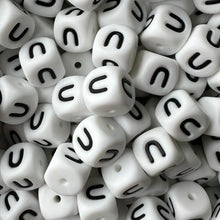 Load image into Gallery viewer, ALPHABET SILICONE BEADS
