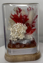 Load image into Gallery viewer, CARNELIAN CRYSTAL - FLORAL TERRARIUM MINI SIZE
