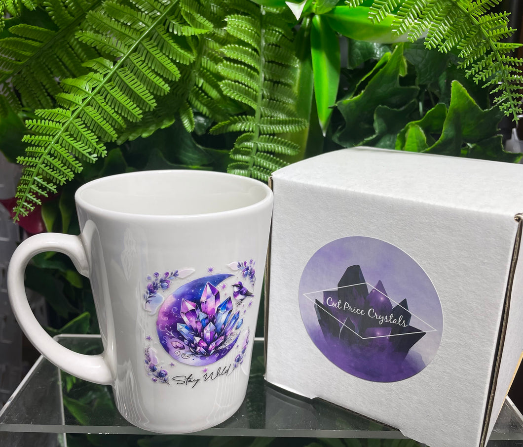 Ceramic Coffee Mug - “Stay Wild”