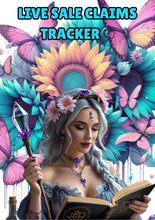 Load image into Gallery viewer, LIVE SALE CLAIMS TRACKER©️A5 NOTEBOOK Spiral Bound 20 pages
