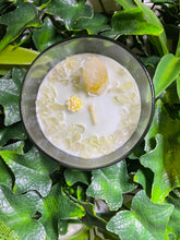 Load image into Gallery viewer, Citrine Crystal - Lime Coconut Scented Candle
