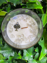 Load image into Gallery viewer, Moonstone Crystal - Vanilla Jasmine Scented Candle
