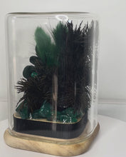 Load and play video in Gallery viewer, MALACHITE CRYSTAL - FLORAL TERRARIUM MINI SIZE
